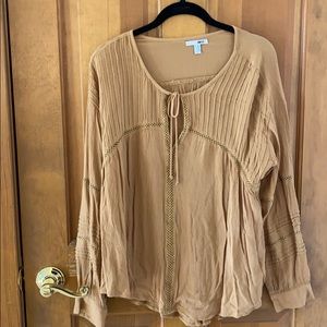 Dark mustard color top